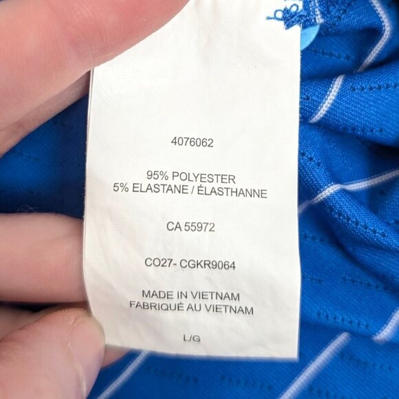 Callaway Opti-Dri Blue Polo Shirt - Picture 6 of 6